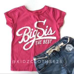 Carter’s Big Sis Tee Shirt.